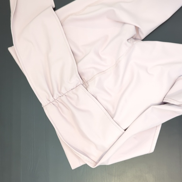 Apana Pale Pink Leggings with Tie Front - Picture 2 of 5